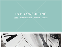 Tablet Screenshot of dch-consulting.com